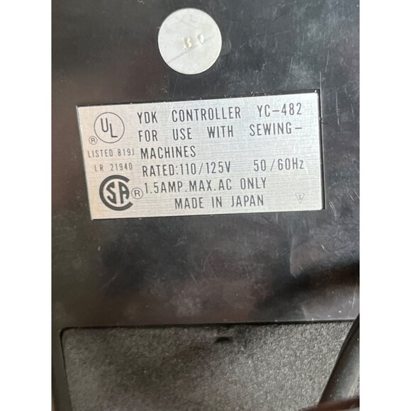 Greist Sewing Attachments Boxes Misc Pieces Singer YDK Foot Control YC-482 Japan - Picture 6 of 16